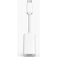 Type-C To Lightning Şarj Çevirici iPhone ile Uyumlu USB C Adaptör,lightning Kulaklıklarınız Yeni Nesil Type C Iphonlarla Uymlu Hale Getirin (Kulaklık Uyumlu ve Görüşme Destekli) - (816)