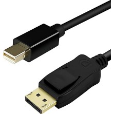A4315 Mini Displayport To Displayport 1.5 M 4K Çevirici Dönüştürücü Adaptör Kablosu/laptop, Pc, Hdtv, Monitör Veya Displayport Özellikli Hd Projektörler Için