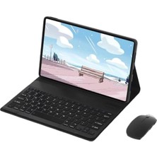 Galaxy Tab S10 Lite S10 Fe/s9 Fe 10,9/11 Inç ile Uyumlu Bluetooth Türkçe Q Klavyeli Kılıfı Mouse