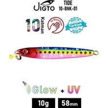 Zoka, Suni Yem, Glow Uv Metal Jig, 10GR 5,8cm Tıde 10
