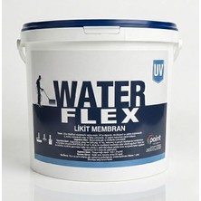 Flex - Uv Dayanımlı Likit Membran (5 Kg, Beyaz) / Sıvı Yalıtım Malzemesi