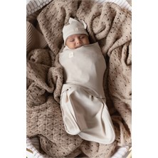 Marvielle Premium Kalça Dostu Ergonomik Yenidoğan Kundak Seti - Güvenli Uyku - Bebek & Çocuk Battaniyesi