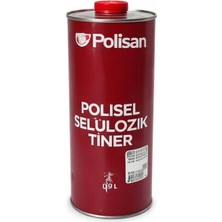 Polisel Selülozik Tiner 0,9 L – Hızlı Kuruyan Yüksek Kalite Selülozik Boya Tineri – Ahşap & Metal Yüzeyler Için Çözücü, Uygun Fiyatlı Boya Inceltici