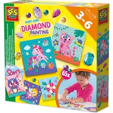 Creative 14027 - Dev Değerli Taş Elmas Mozaik, Elmas Çıkartmaları, Güzel Resimli Kartlar, Farklı Şekil ve Renklerde Elmaslar, Pembe