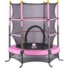 140 cm 55 Inc Pembe Koruma Fileli Trambolin, 140PEMBE