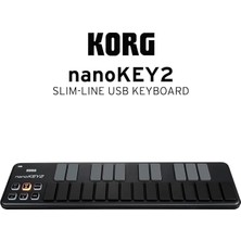 Nanokey2-Bk 25 Tasten Usb-Tastatur Schwarz