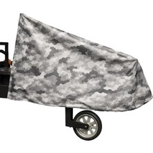 Çekme Kancası Koruyucu Örtü, Karavan Birleşim Yeri Koruma Kılıfı, Su Geçirmez, Toz ve Kir Önleyici Branda (Kamuflaj)