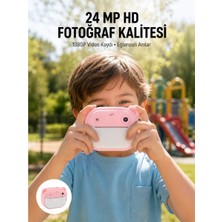 Marvielle Anında Baskı Özellikli Şipşak Kamera 24MP Hd Çift Lensli ve 32GB Hafızalı - Bebek Banyo Aksesuarı