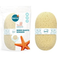 Marvielle Balmy Hassas Ciltler Bebek Banyo Süngeri - 5 Adet - Bebek Banyo Aksesuarı