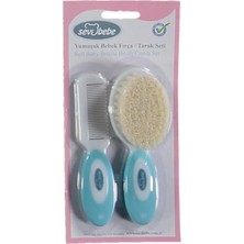 Marvielle Natural Fırça Tarak Seti - Bebek Banyo Aksesuarı