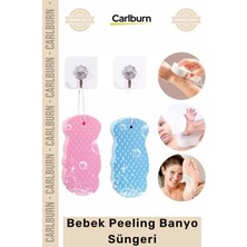 Marvielle #banyosüngeri Hassas Cilt Nazik Temizlik Kaliteli Verimli Ovma Bebek Peelin - Bebek Banyo Aksesuarı