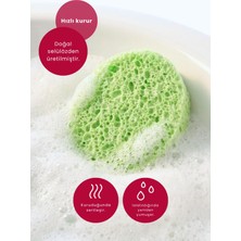 Marvielle Naturel Sünger Yeşil - Bebek Banyo Aksesuarı