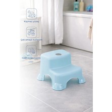 Marvielle Çok Amaçlı Katlı Basamak 516 (Yeni) Soft Mavi - Bebek Banyo Aksesuarı