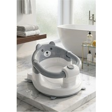 Marvielle Beary Lüx Bebek Banyo & Mama Oturağı Vakum Tabanlı - Bebek Banyo Aksesuarı