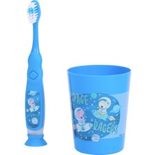 Marvielle Işıklı ve Zamanlayıcılı Diş Fırçası Seti - Bebek Banyo Aksesuarı