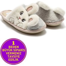 Twigy Vipul Çocuk Ev Terliği Gri 30/35