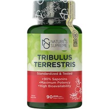 Nature's Supreme Tribulus Terrestris 90 Kapsül %90 Saponinli Bitkisel Ekstrakt Türkiye Üretimi