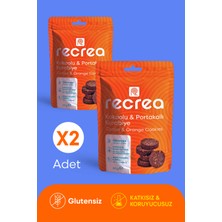 Recrea Glutensiz Kakaolu ve Portakallı Kurabiye