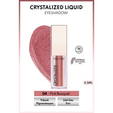 Crystalized Liquid Eyeshadow Likit Metalik Göz Farı - 04 Pink Bouquet