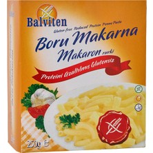 Balviten Glutensiz Düşük Proteinli Boru Makarna 250 G - 4 Adet