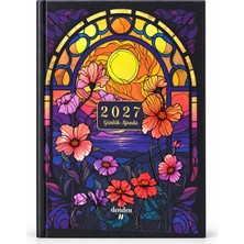 Denden 2027 Günlük Ajanda Bahçe Günbatımı 17x24