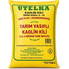 Utelka Kaolin Kili 25 kg %100 Doğal Bitkiler İçin Mineral Takviyesi ve Koruma