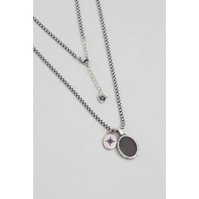 So CHIC Gölge Mührü 60 Cm Çelik Erkek Kolye