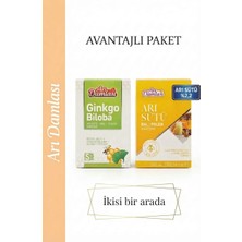 Arı Damlası 2'li Macun Setleri – Ginkgo Biloba-Arı Sütü-Bal-Polen Içerikli Macun