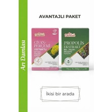 Arı Damlası 2'li Macun Setleri –civan Perçemi-Peopolis Içerikli Macun