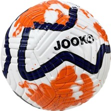 Turuncu Beyaz 5 Numara Futbol Topu