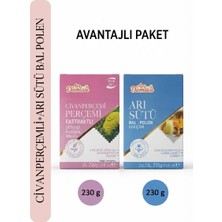 Arı Damlası 2'li Macun Setleri – Civanperçemli-Arı Sütü-Bal-Polen Içerikli Macun