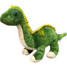 Selay Toys Dinozor Peluş Oyuncak 40 cm Yeşil 1540