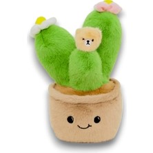 Selay Toys Kaktüs Peluş Oyuncak 30 cm Yeşil 9889