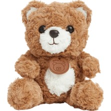 Selay Oyuncak Ayıcık Peluş Oyuncak 22 cm Kahverengi 1206
