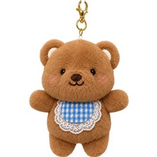 Selay Toys Ayıcık Peluş Anahtarlık 12 cm Kahverengi 4491