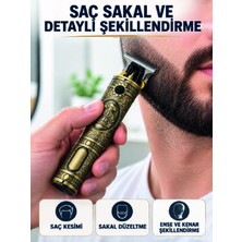Astraltech Saç Sakal Ense Düzeltme Makinesi 300 Dakika Çalışma Süreli Şarj Edilebilir