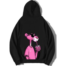 Brz Collection Unisex Oversize Don't Give A Shit Hoodie Siyah