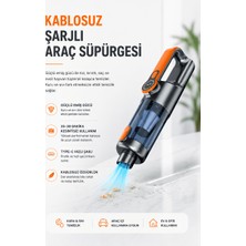 Astraltech Yüksek Emiş Güçlü Taşınabilir Araç Süpürgesi