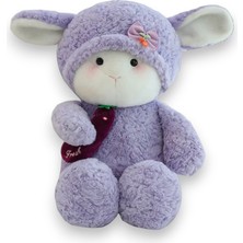 Selay Toys Kuzu Peluş Oyuncak 45 cm Lila 4448