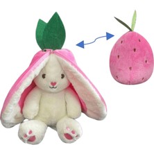 Selay Toys Berry Rabbit Peluş Oyuncak 35 cm Ekru 1220