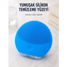 Astraltech Silikon Yüz Temizleme Fırçası Ayarlanabilir Titreşimli Mavi Cilt Bakım Cihazı