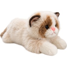 Selay Toys Kedi Peluş Oyuncak 50 cm Ekru 4581