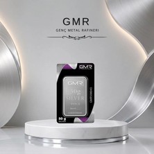 Victoria Gold 50 gr Sertifikalı Külçe Gümüş 999 Ayar Saf Gümüş Yatırım Ürünü