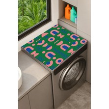 Marvielle Çamaşır Kurutma Makinesi Üstü Düzenleyici Matı Sıvı Geçirmez Örtü - Banyo Düzenleyici