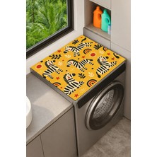 Marvielle Çamaşır Kurutma Makinesi Üstü Düzenleyici Matı Sıvı Geçirmez Örtü - Banyo Düzenleyici