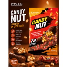 Roshen Candy Nut Karamel ve Yer Fıstıklı Çikolata 1 kg