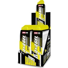 Hardline Nutrition 4x4 Gel Kafein + Gos 1080 ml (60 ml *18 Adet) Karbonhidrat, Magnezyum, Potasyum, Sodyum, Kafein ve Galaktoolgosakkarit (Bumino® Gos) Içeren Enerji Jeli