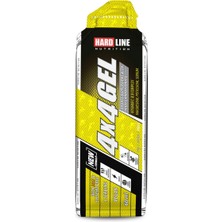 Hardline Nutrition 4x4 Gel Tuzlu (60ML 1 Adet) Karbonhidrat, Magnezyum, Potasyum, Sodyum Içeren Enerji Jeli