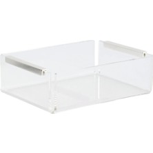 Marvielle Çıta Detaylı Gümüş Organizer Small - Banyo Düzenleyici