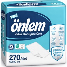 Önlem Yatak Koruyucu Örtü 60*90 cm 270 Adet